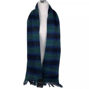Nordstrom 100% Cashmere Plaid Scarf
